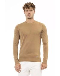 Baldinini - Modal-Cashmere Crew Neck Sweater - Lyst