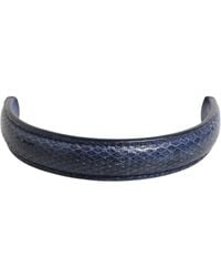 Dolce & Gabbana - Blue Large Ayers Leather Bag Handle Shoulder Strap - Lyst