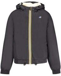 K-Way - Black Polyamide 's Jacket - L - Lyst