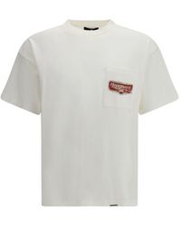 Represent - White Cotton Sportswear - Lyst