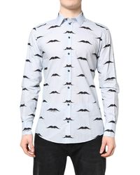 Dolce & Gabbana - Cotton Martini Formal Dress Shirt - Lyst