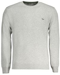 Harmont & Blaine - Grigio Wool Men's Sweater - Lyst