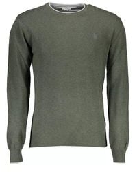 U.S. POLO ASSN. - Green Wool Sweater - Lyst