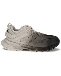 Balenciaga - Gray Polyamide Athletic Sneakers - Lyst