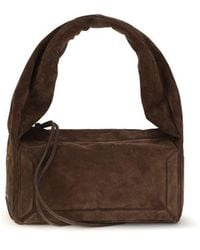 Maison Margiela - Brown Calf Leather Bos Taurus Shoulder Bag - Lyst