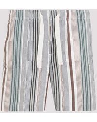 Orlebar Brown - Multi Alex Stitched Canvas Cotton Shorts - Lyst