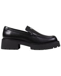 Calvin Klein - Black Leather High Heel Pumps - Lyst