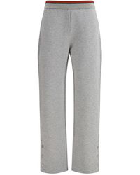 Gucci - Gray Cotton Casual Pants - Lyst