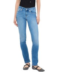 Liu Jo - Light Blue Cotton Skinny Jeans - Lyst