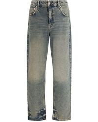 Represent - Blue Cotton Straight - Lyst
