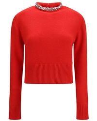 Pinko - Multicolor Wool Oves Aries Sweatshirt - Lyst