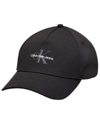 Calvin Klein - Black Recycled Polyester Hats & Cap - Lyst