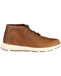 Timberland - Brown Polyurethane Men's Sneaker - Lyst