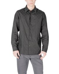 ARMANI EXCHANGE - Cotton Shirt - Lyst