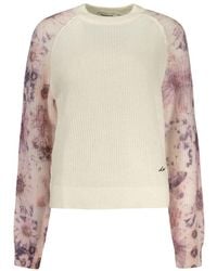 Desigual - White Wool 's Sweater - Lyst