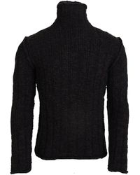 Dolce & Gabbana - Wool Knit Turtleneck Pullover Sweater - Lyst
