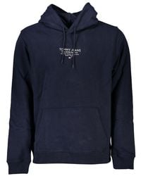 Tommy Hilfiger - Chic Hooded Sweatshirt With Logo Detail - Lyst