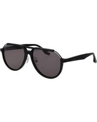 Trussardi - Black Acetate Sunglasses - Lyst