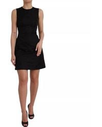 Dolce & Gabbana - Black Sleeveless Bodycon A - Lyst