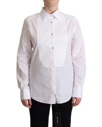 Dolce & Gabbana - Elegant Poplin Dress Shirt - Lyst
