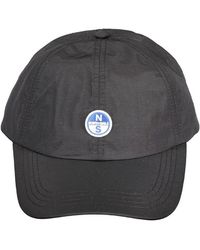 North Sails - Nero Polyester Mens Cap - Lyst
