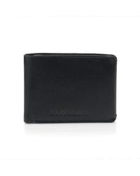 La Martina - Black Cowhide Wallet - Lyst