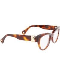 Lanvin - Brown Acetate Frames - Lyst