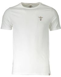 Aeronautica Militare - Cotton T-Shirt - Lyst