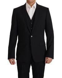 Dolce & Gabbana - Jacket Vest 2 Piece Martini Blazer - Lyst