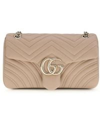 Gucci - Gg Marmont Medium Shoulder Bag - Lyst
