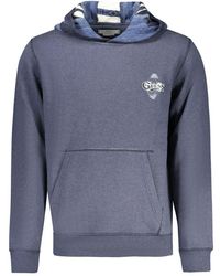 Guess - Blue Cotton Men Sweater - Lyst