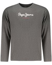 Pepe Jeans - Grigio Cotton Men T - Lyst