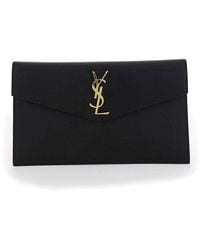 Saint Laurent - Calf Leather Bos Taurus Wallet - Lyst