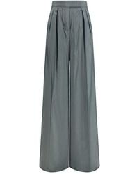 Max Mara - Bicolor Wool Oves Aries Casual Pants - Lyst