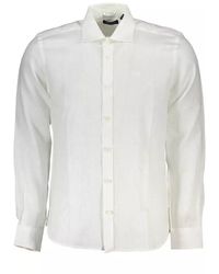 North Sails - White Linen Shirt - Lyst