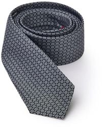 Jil Sander - Gray Silk Tie - Lyst