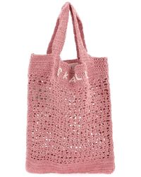 Skall Studio - Evalu Crochet Handbag - Lyst