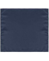 Dolce & Gabbana - Blue Silk Pocket Square - Lyst