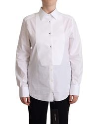 Dolce & Gabbana - Elegant Poplin Dress Shirt - Lyst