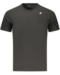 K-Way - Black Cotton Men's T-shirt - S - Lyst