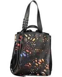 Desigual - Black Polyurethane 's Backpack - Lyst