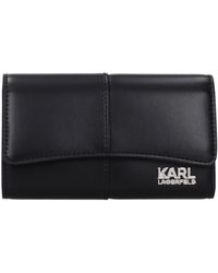 KARL LAGERFELD - Kore Wallet Polyurethane - Lyst