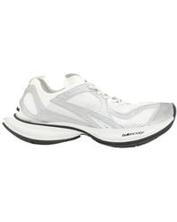 Balenciaga - White Polyethylene Athletic Sneakers - Lyst