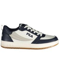 Fila - Blue Polyester Athletic Sneakers - Lyst