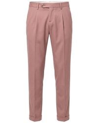 Baldinini - Pink Viscose Men Pant - Lyst