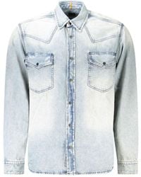 BOSS - Cotton Shirt - Lyst
