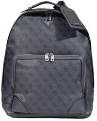Guess - Gray Polyethylene Backpack - Lyst
