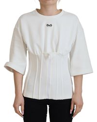 Dolce & Gabbana - Corset Top Tsh83230 - Lyst