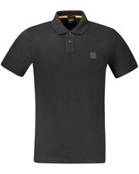 BOSS - Cotton Polo Shirt - Lyst