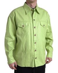 Dolce & Gabbana - Cotton Collared Button Down Shirt - Lyst